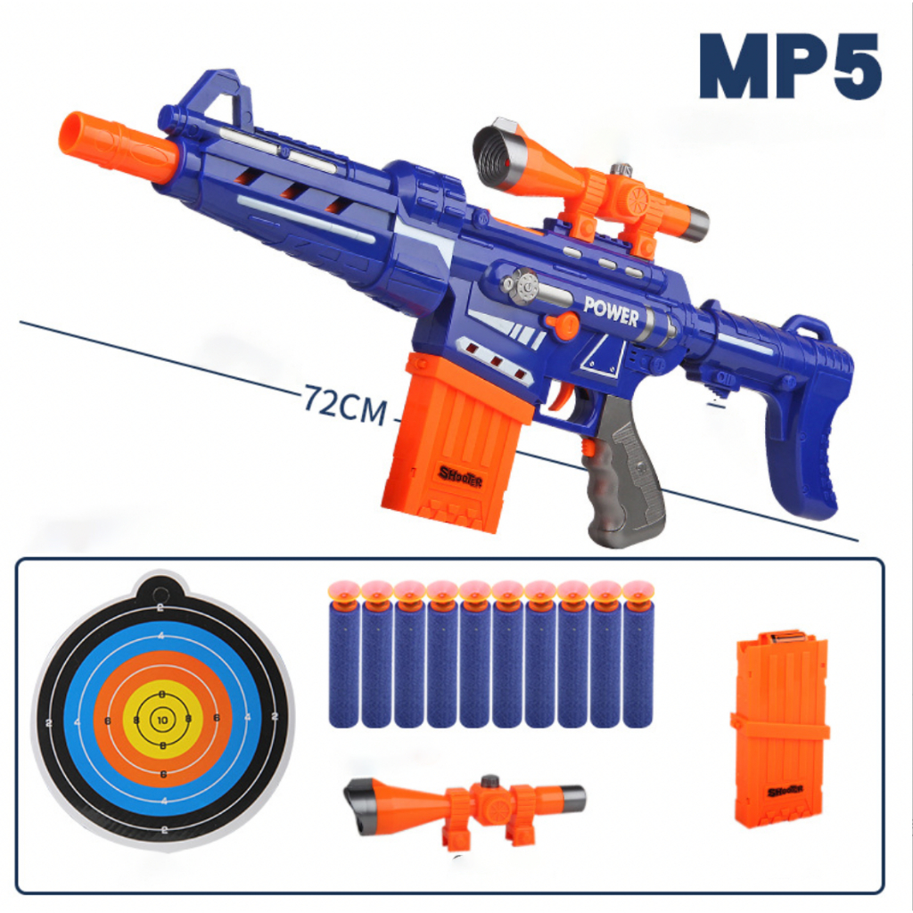 Đồ Chơi Cho Bé- Sung dan xôp Blast Phóng Xốp Liên Thanh 20 Que Xốp - NE3