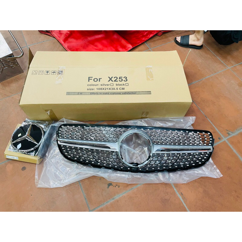 MẶT CALANG + LOGO 3D MERCEDES ĐỦ CÁC DÒNG