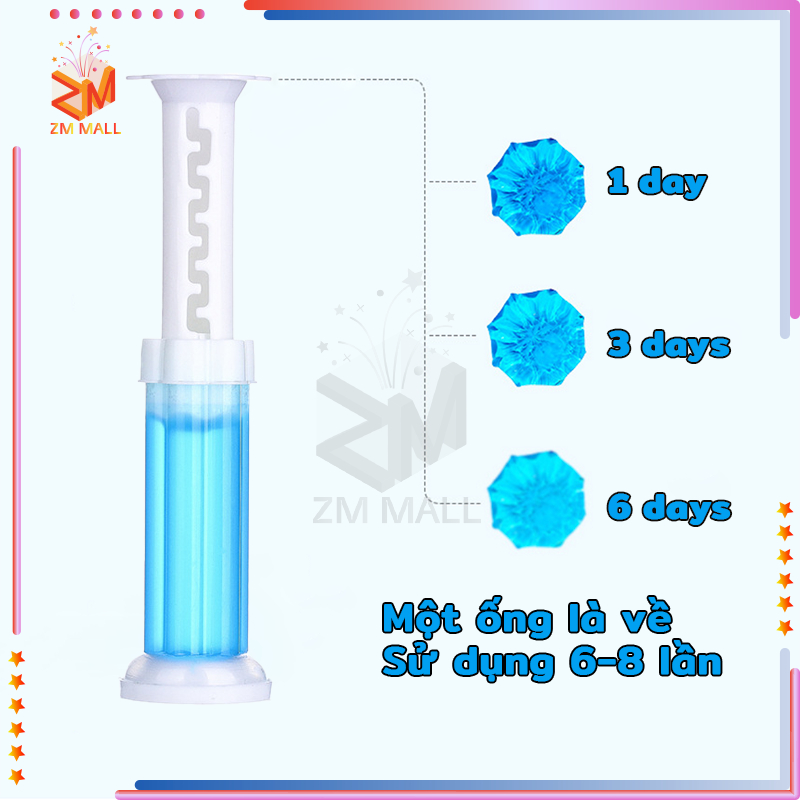 Gel khử mùi hôi nhà vệ sinh,Gel thơm làm sạch khử mùi vệ sinh diệt khuẩn khử trùng bồn cầu hình bông hoa