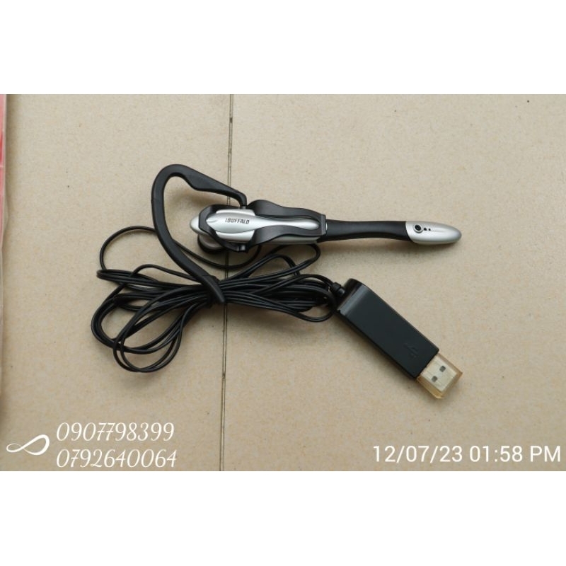 Tai nghe iBuffalo nội địa Nhật jack USB