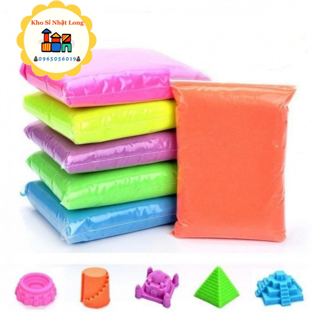 Cát nặn sinh học, Cát động lực, Cát dẻo tạo hình cho bé yêu: Loại 1