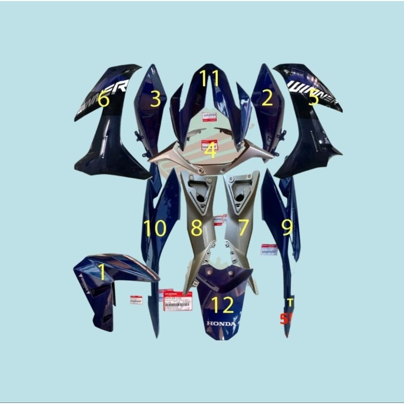 DÀN ÁO WINNER X , RSX 150