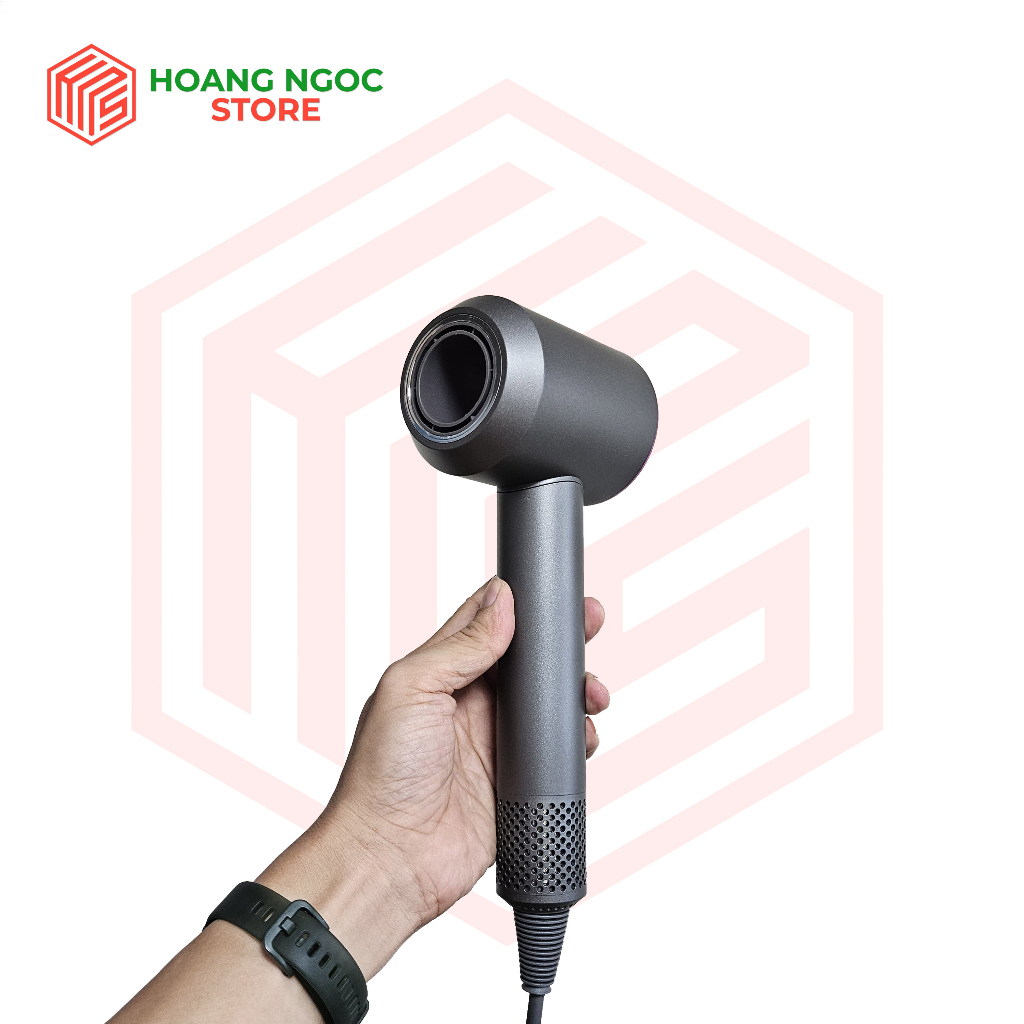 Máy sấy tóc Supersonic không kèm đầu sấy, không cánh quạt, công suất cao, sấy nóng lạnh 2 chiều. BH 1 tháng