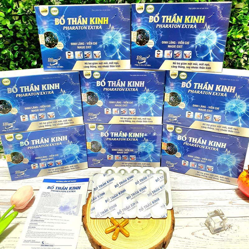Bổ Thần Kinh Pharaton Extra Hộp 3 Vỉ