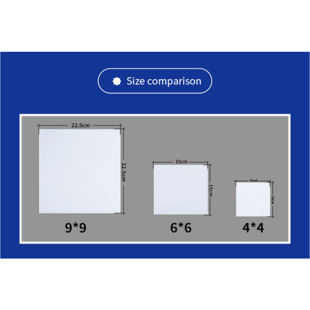 Khăn vệ sinh màn hình điện thoại, laptop 1 túi 100 tờ 15cm x 15cm