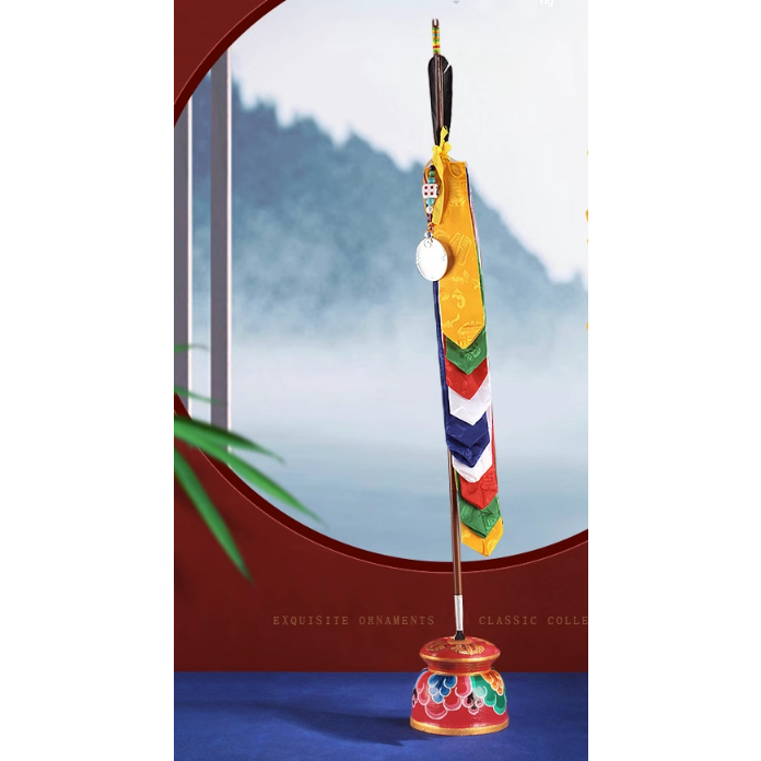 Mũi tên chiêu tài - Pháp khí Mật tông - Phật giáo Tây Tạng