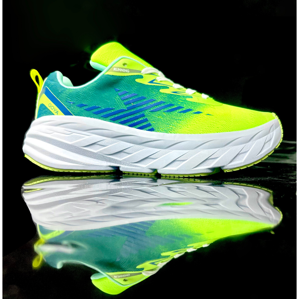 Giày thể thao chạy bộ nam nữ Goya Plus năm 2023 màu neon v3