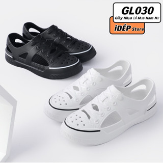  Giày Đi Mưa Nam Nữ Nhựa EVA Siêu Nhẹ Chống Nước Đi Làm Đi Học Đi Biển iDÉP GL030  36-43  