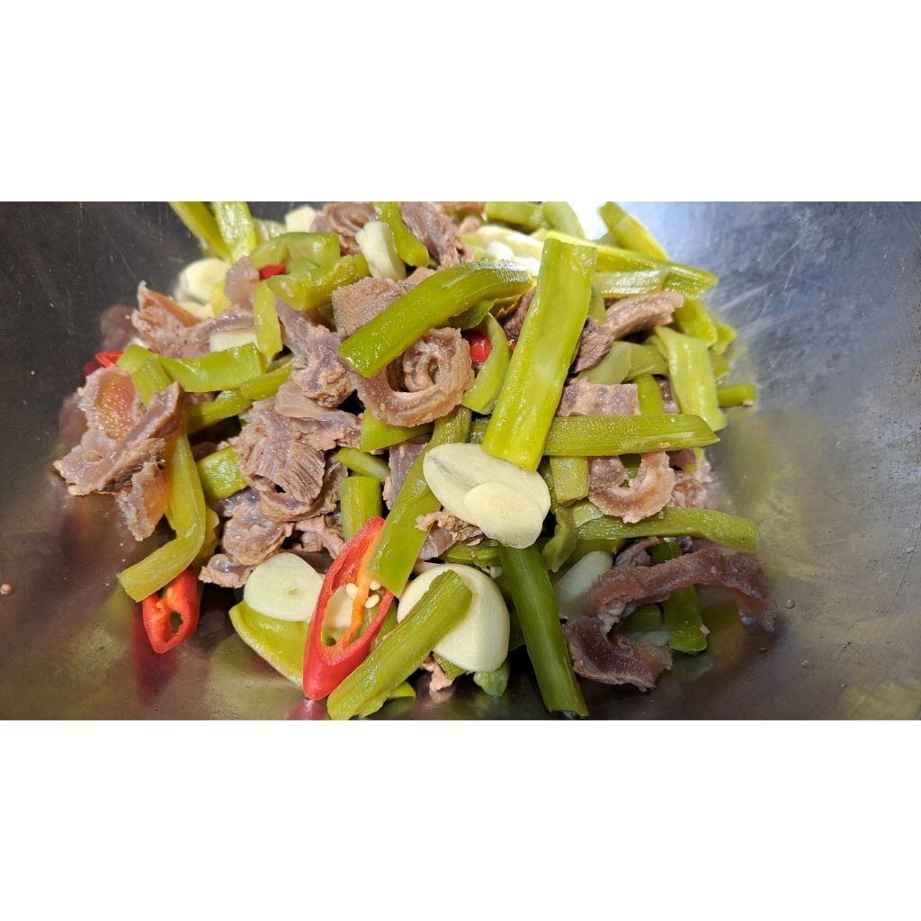 Rau tiến vua khô dai giòn thanh mát Bếp Xíu Xiu rau cung đình 80gr dùng trộn gỏi nhúng lẩu