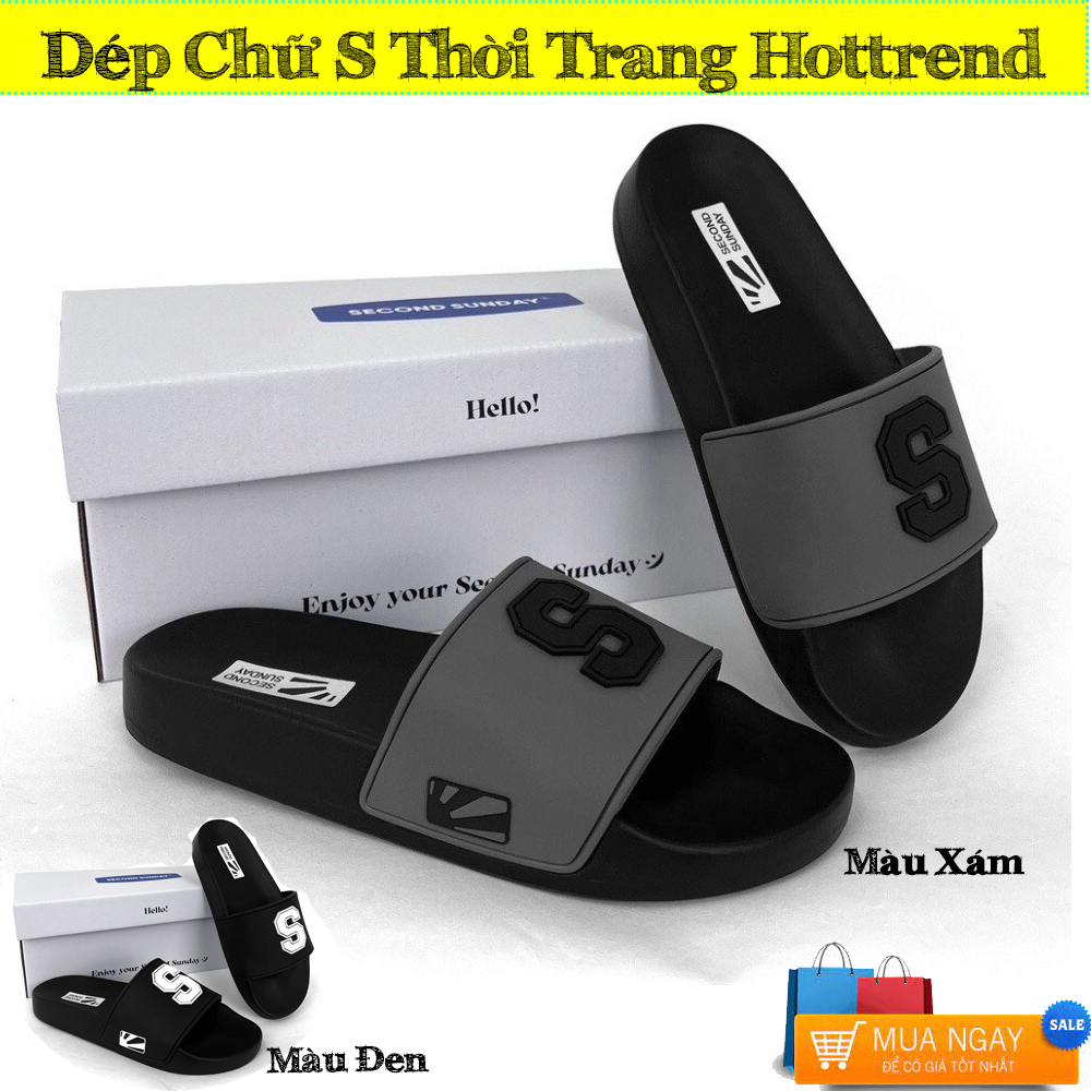 Dép Nam Quai Ngang, Dép Chữ S Dép  quai ngang bản TREND Trang Điểm 2023