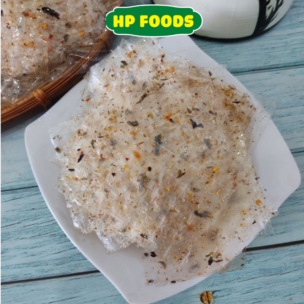Bánh tráng rong biển tỏi phi chay mặn siêu ngon đặc sản chính gốc Tây Ninh - HP FOODS