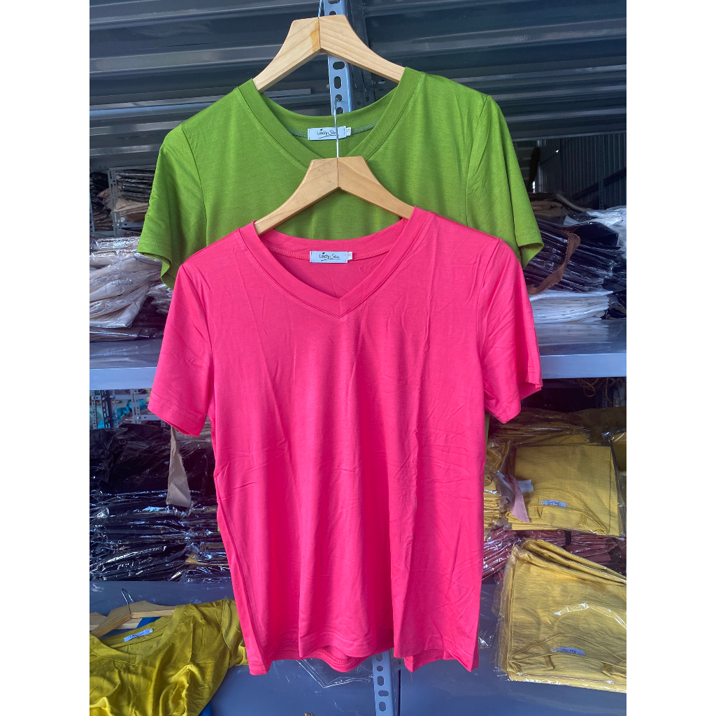 Áo cotton bigsize nữ 90kg_Áo thun co giãn thấm hút mồ hôi cực mát ACT