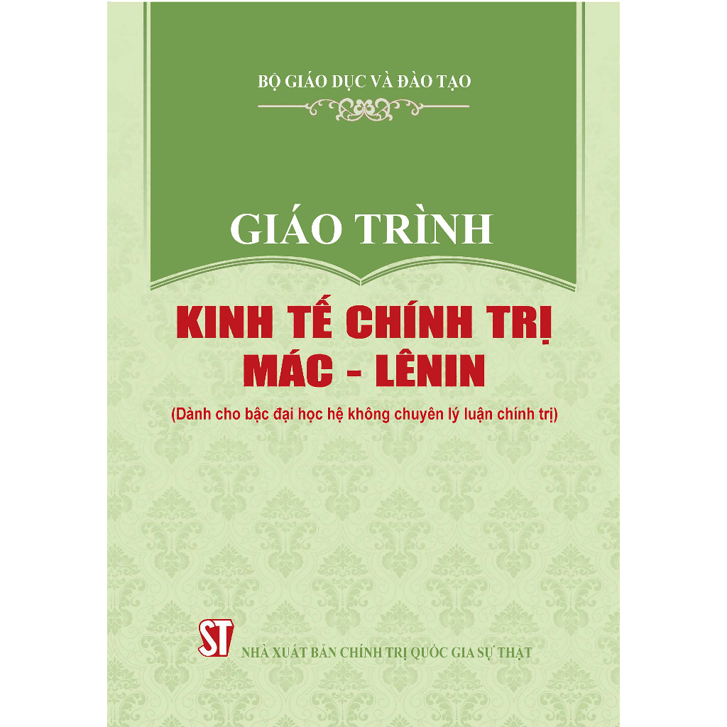 Giáo trình Kinh tế chính trị Mác - Lênin
