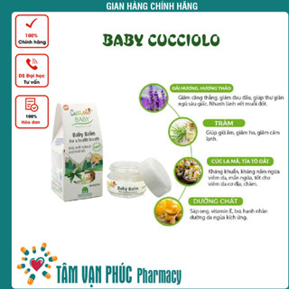 SÁP DẦU THOA GIỮ ẤM NGỰC, TAY CHÂN CHO BÉ BABY CUCCIOLO nhập khẩu chính ngạch từ Ý an toàn cho trẻ sơ sinh và trẻ nhỏ