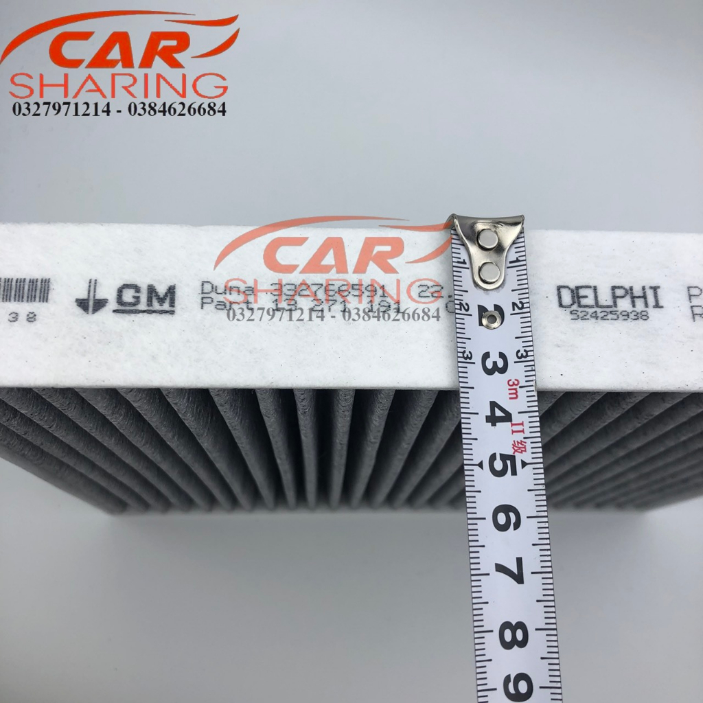 Lọc gió điều hòa than hoạt tính Chevrolet Lacetti CDX, Cruze, Spark 13-19, Orlando