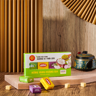 Bánh Đậu Xanh Hoàng Gia Tam Vị Trái Cây 200g