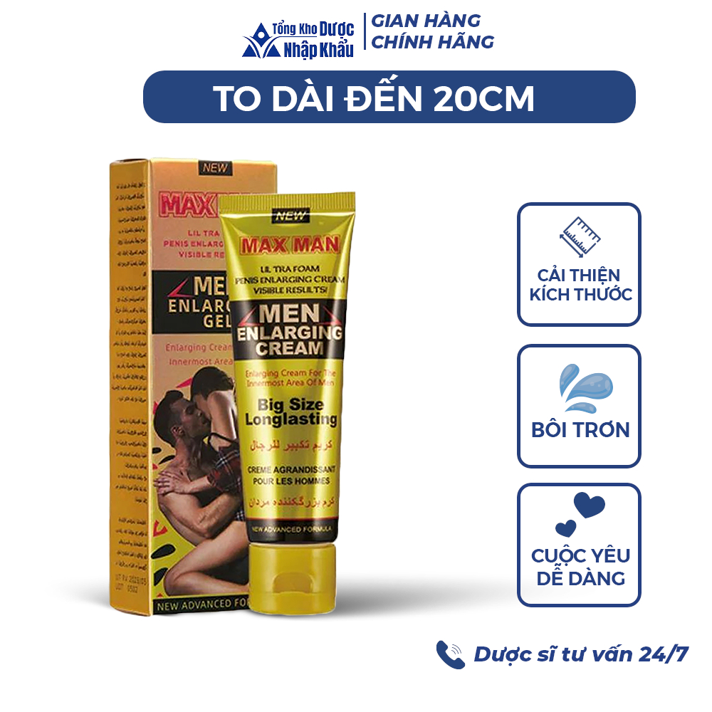 Kem massage tăng kích thước kem tăng kích thước kéo dàI thờI gian cuộc yêu