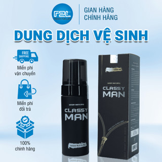Dung Dịch Vệ Sinh Nam Classy Man Fresh For Life - Bọt Vệ Sinh Nam Bạc Hà Thanh Mát, Khử Khuẩn, Thoáng Mát 100ml