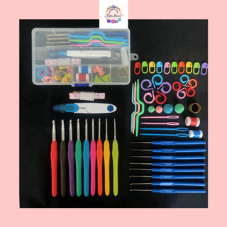 Bộ dụng cụ móc len 52 chi tiết đầy đủ tiện lợi giá rẻ - Magicwool