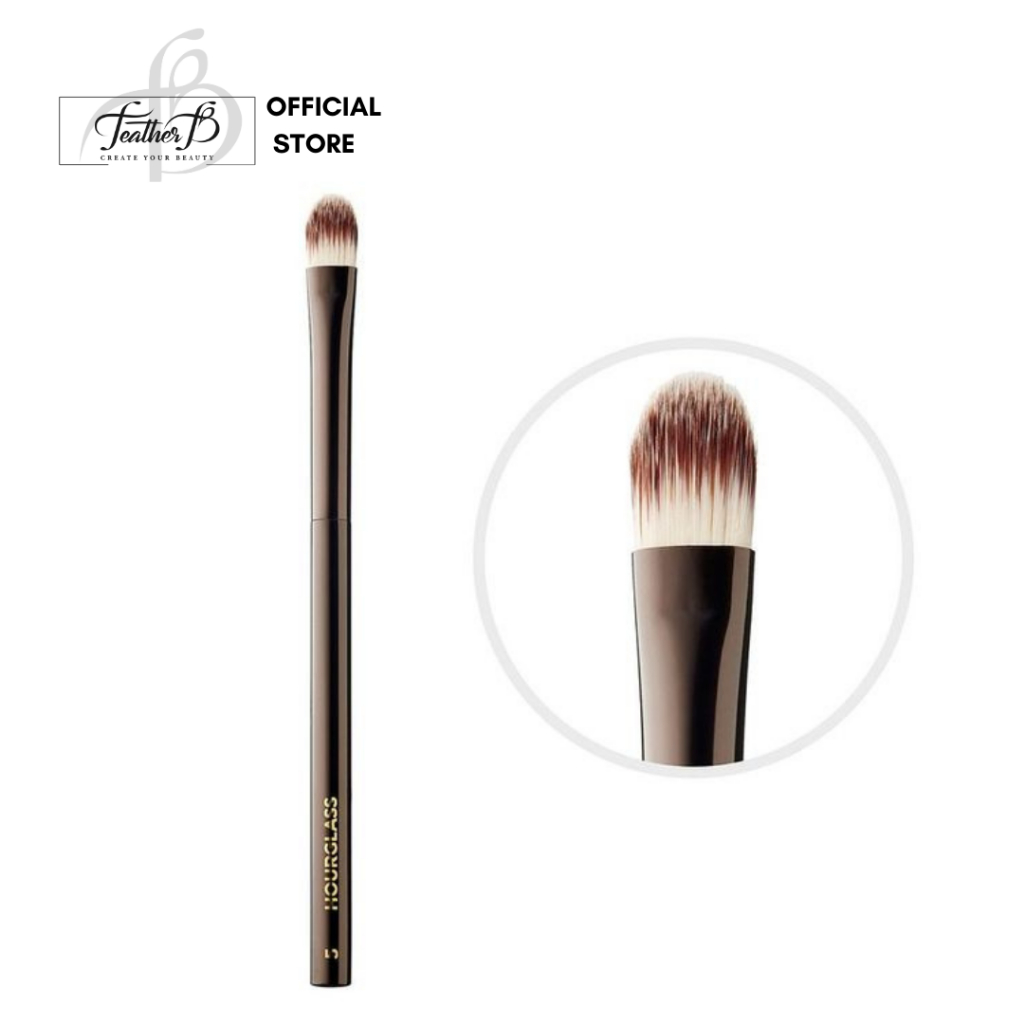 Cọ Che Khuyết Điểm Dạng Dẹp Feather B - Cọ Hourglass N.5 - Cọ trang điểm