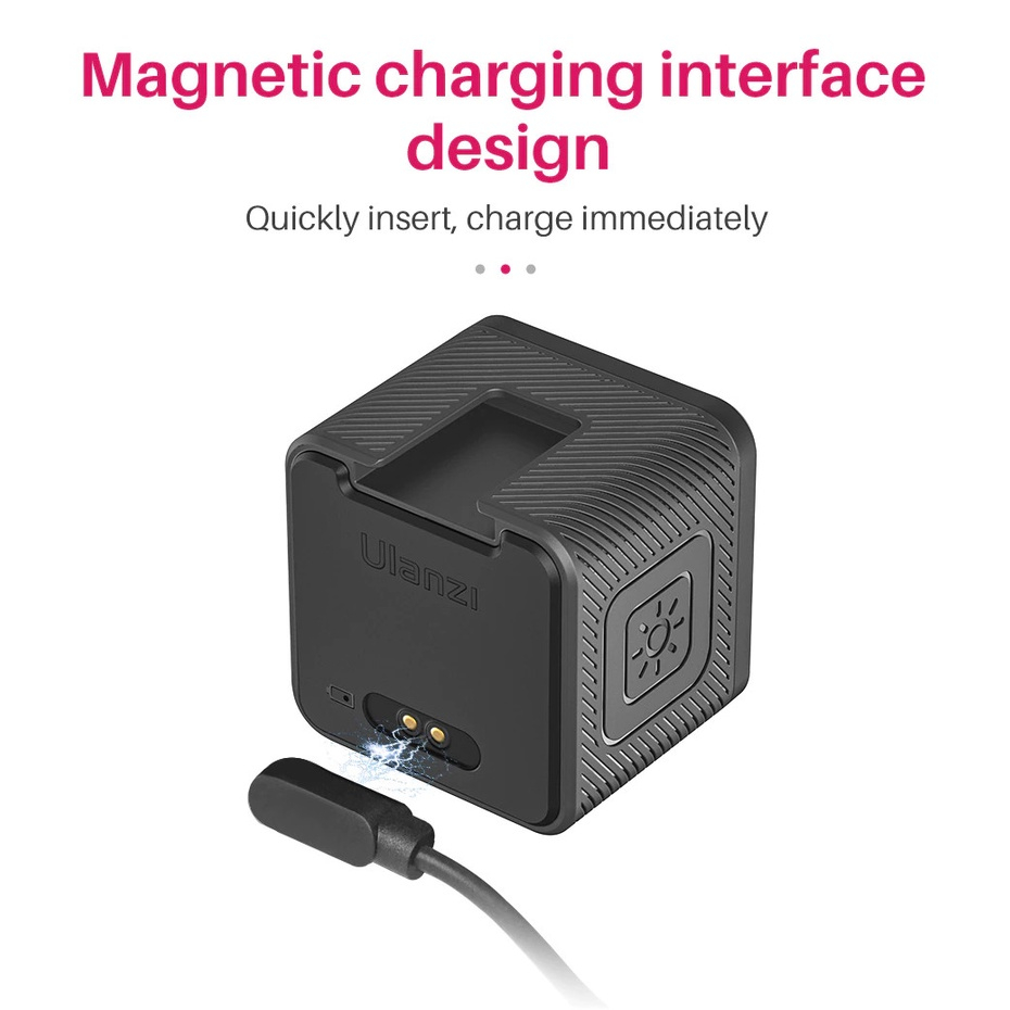 ULANZI L2  - Đèn LED Mini Chống Thấm Nước - Hàng Chính Hãng