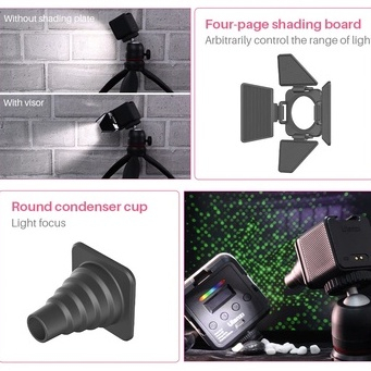 ULANZI L2  - Đèn LED Mini Chống Thấm Nước - Hàng Chính Hãng