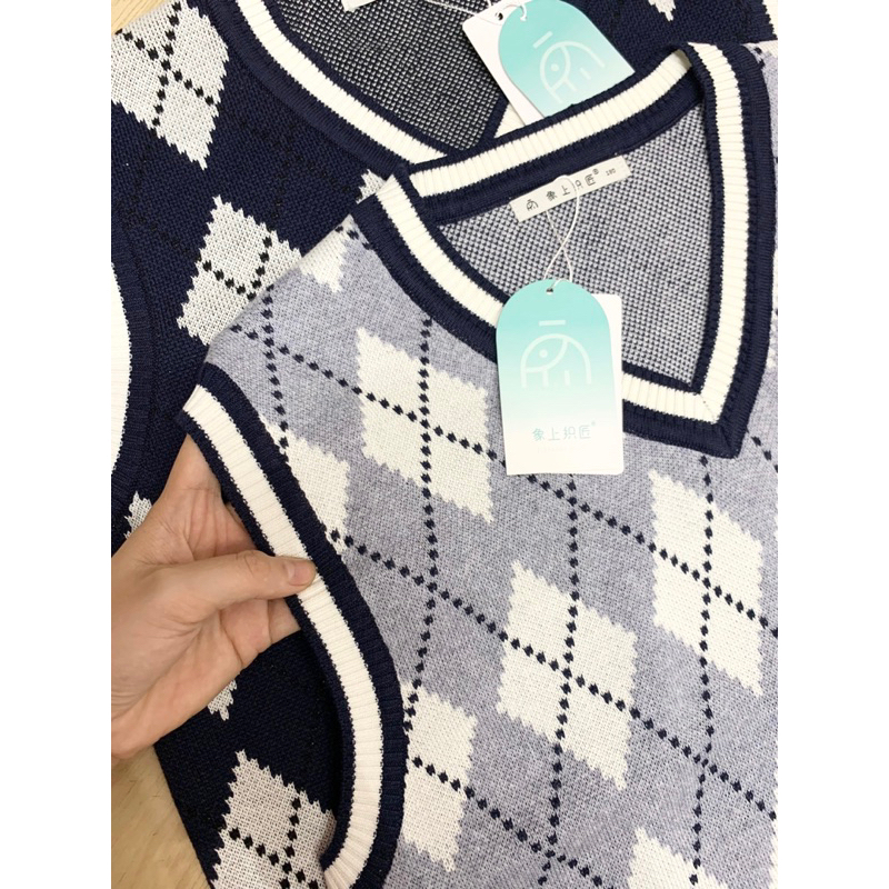 Áo gile len bé trai bé gái đại 110-180