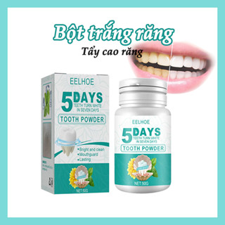 Bột tẩy trắng răng than hoạt tính trắng răng thơm miệng lấy cao răng trị hôi miệng bột kem đánh răng