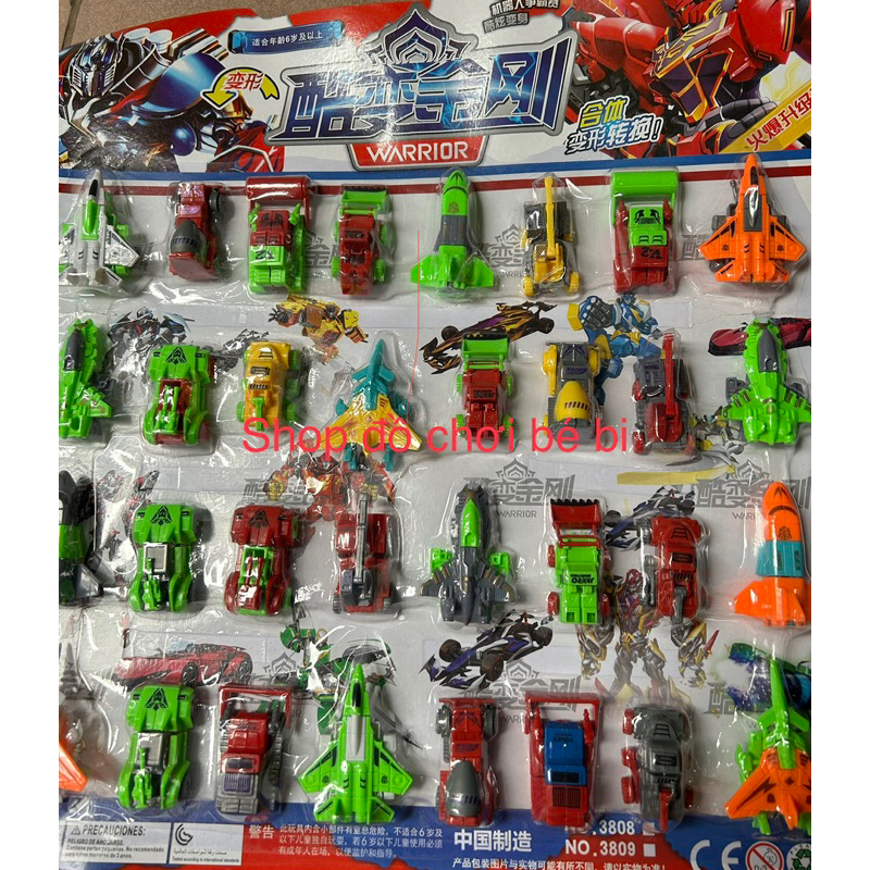 Vĩ 32 /16 chiếc xe máy bay bẻ robot