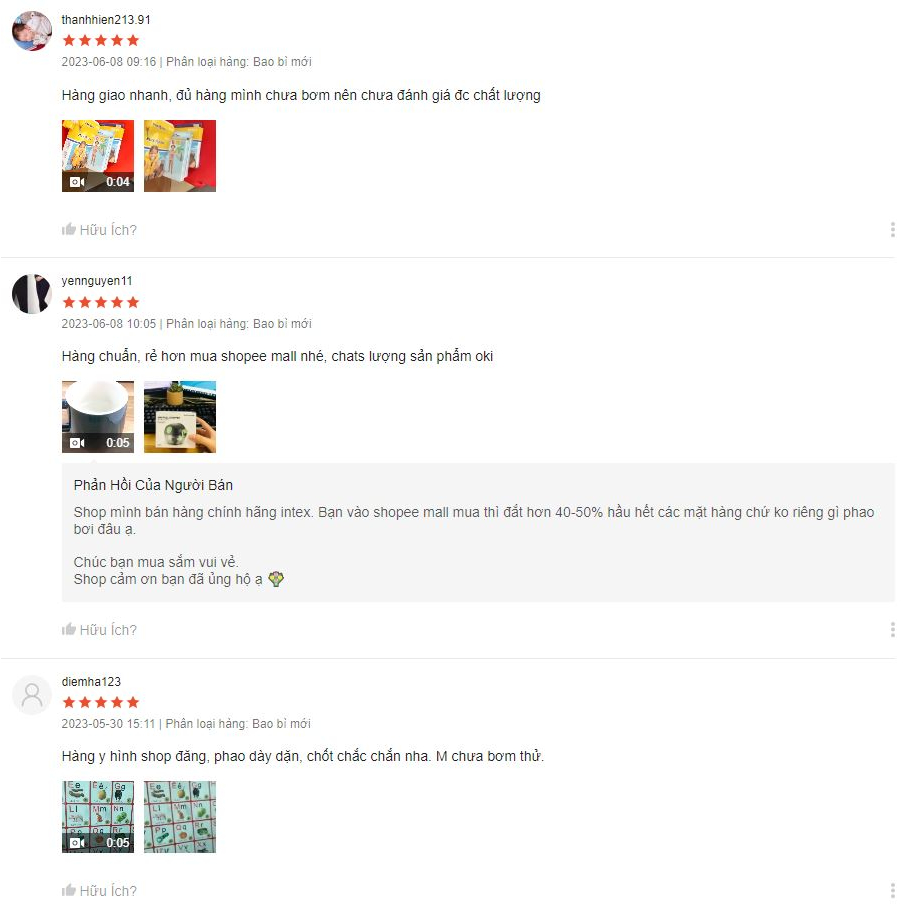 Áo phao bơi chính hãng cho bé từ 2-7 tuổi