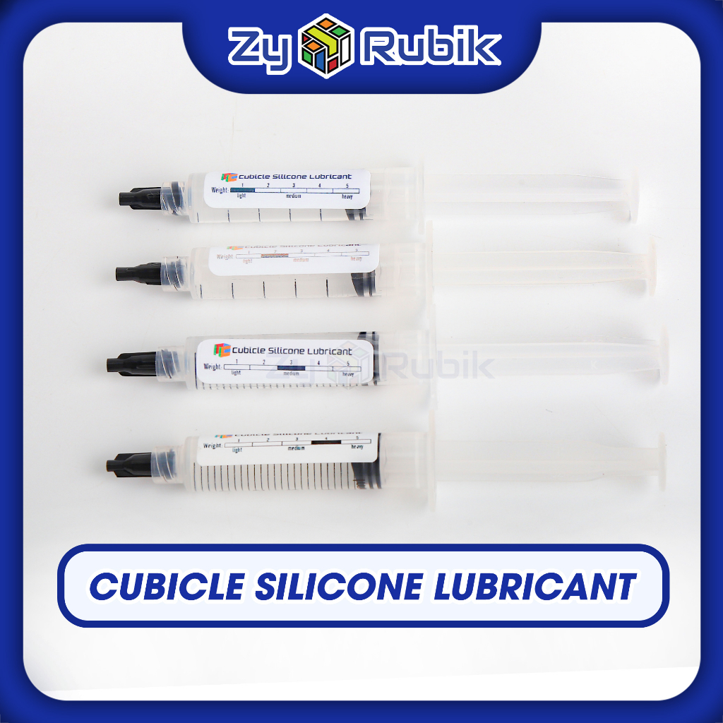 Cubicle Silicone Lube Weight 1/2/3/4/ 5 dầu bôi trơn core rubik (Thể tích 5cc) - Zyo Rubik