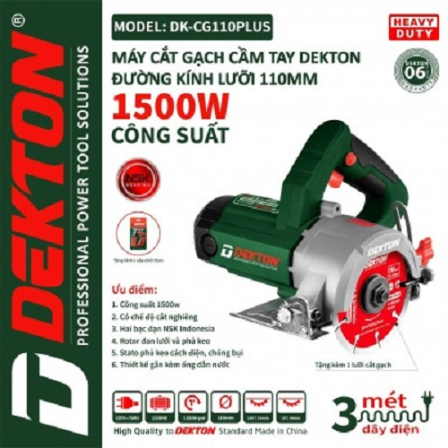 Máy cắt gạch DEKTON DK-CG110PLUS