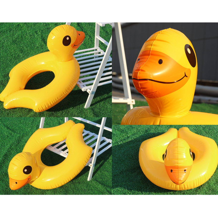 Phao Tắm Biển Cho Bé Giá Tốt - Phao Bơi Trẻ Em- Giá Rẻ Cao Cấp - Phao Tròn Hồng Hạc Vịt Vàng Bé Trai Bé Gái