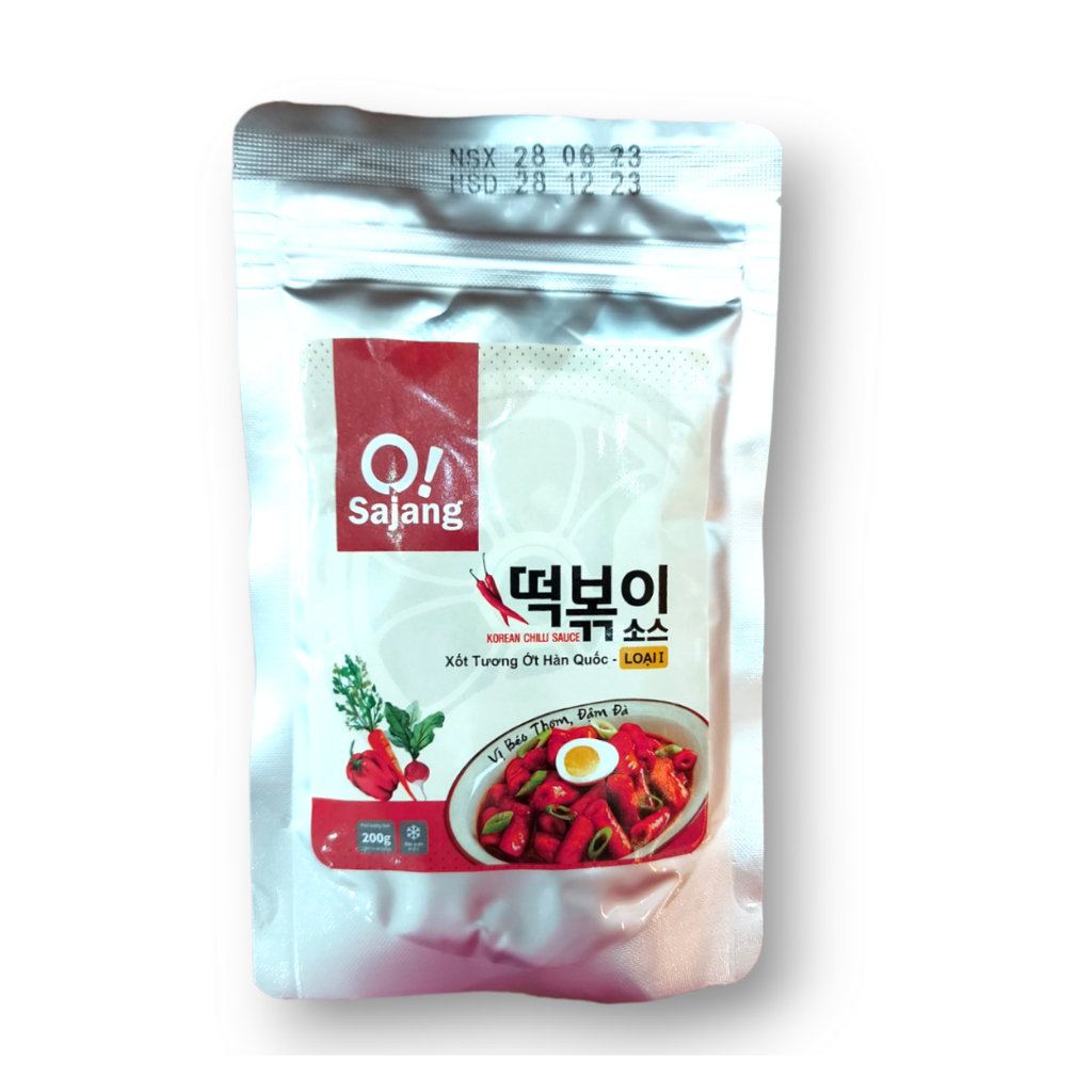 Sốt nấu tokbokki bánh gạo cay Hàn Quốc 200g