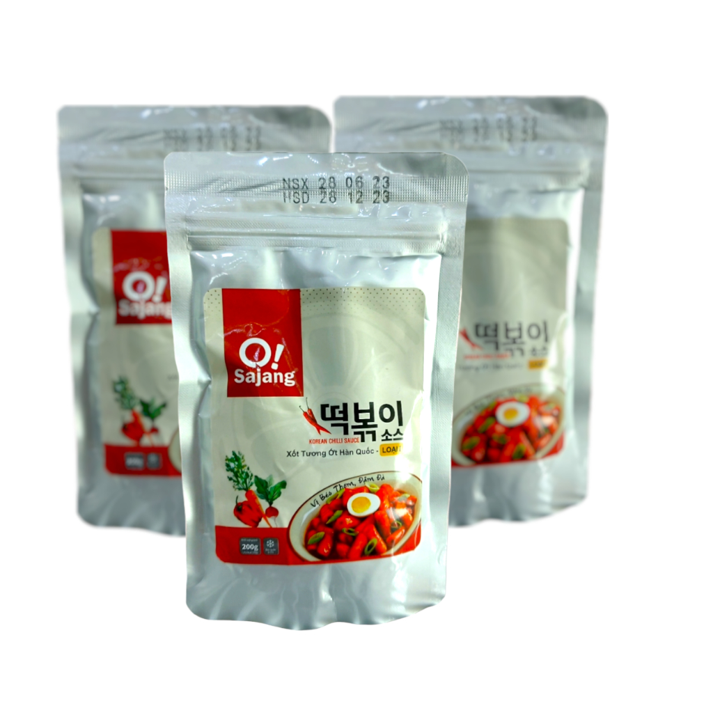 Sốt nấu tokbokki bánh gạo cay Hàn Quốc 200g