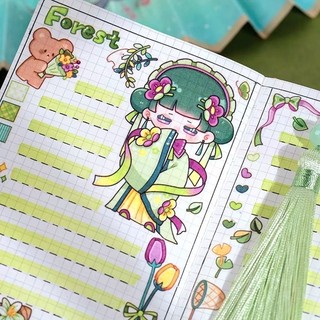 Chiết washi tape chibi dễ thương