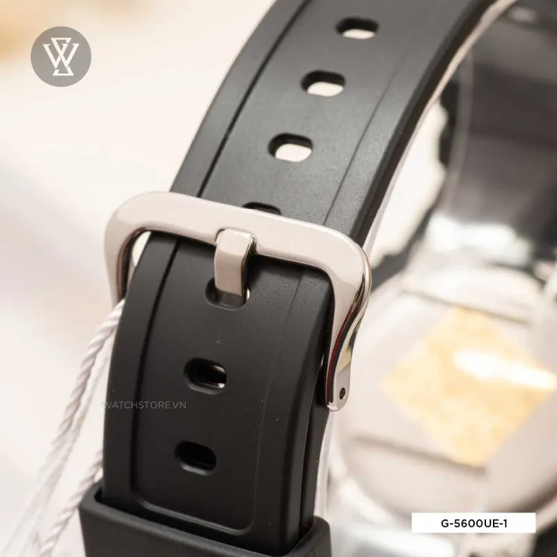 Đồng Hồ Điện Tử Nam Casio G-Shock WATCHSTORE G-5600UE-1DR Thiết Kế Mặt Kính Khoáng 43mm, Vỏ Carbon Và Dây Cao Su Bền