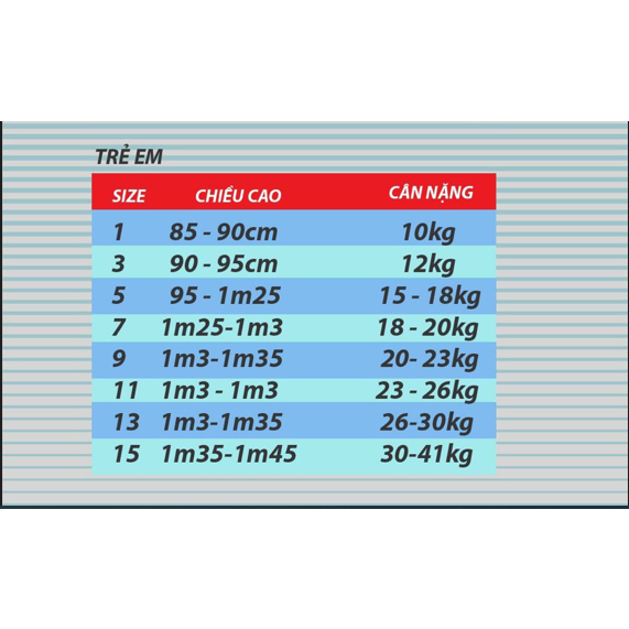 Bộ Đồ Đá Banh Trẻ em Mu màu đỏ