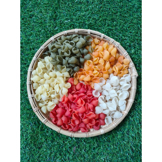 Nui rau củ - nui hoa sen - nui sò rau củ gói 500g