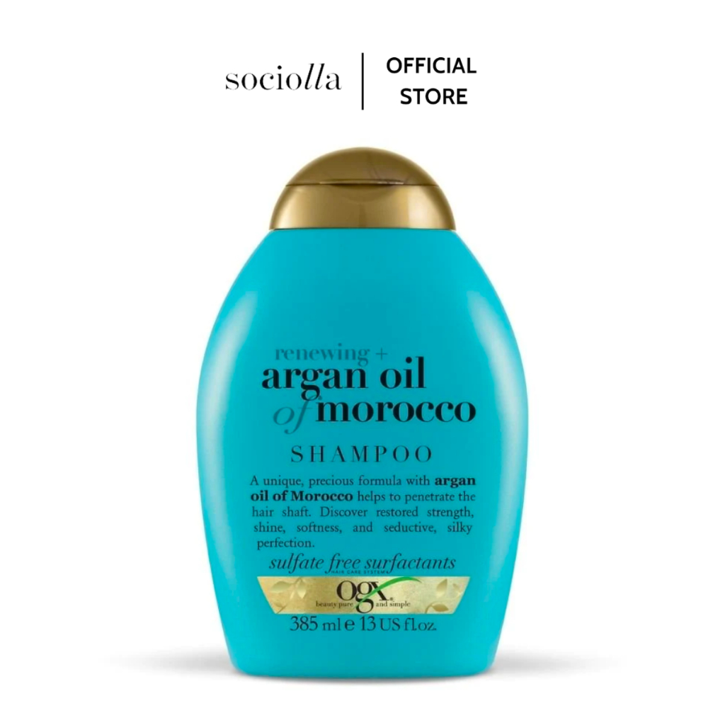 [HSD T4/2024] Dầu Gội Phục Hồi Hư Tổn OGX Argan Oil 385 ml