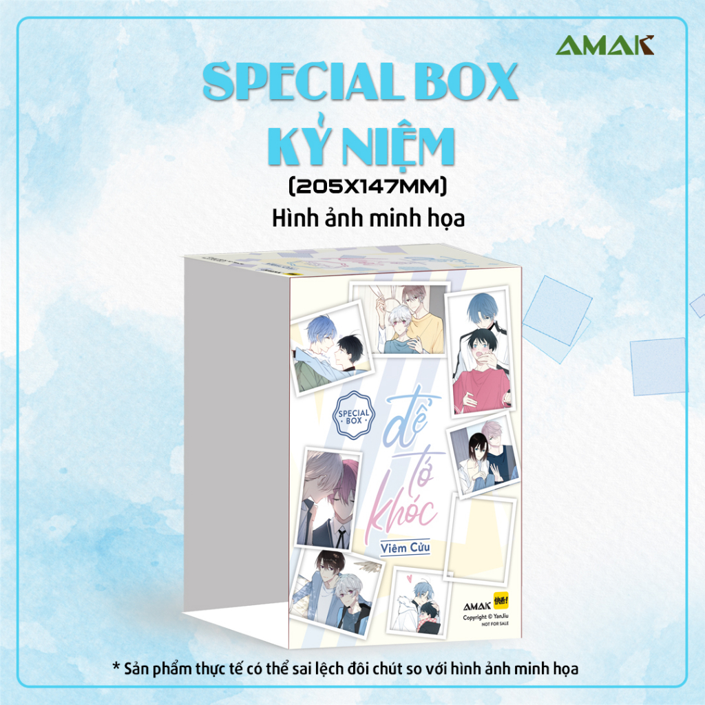 Sách - Để tớ khóc - Chuyện Bên Lề (kèm SPECIAL BOX KỶ NIỆM)