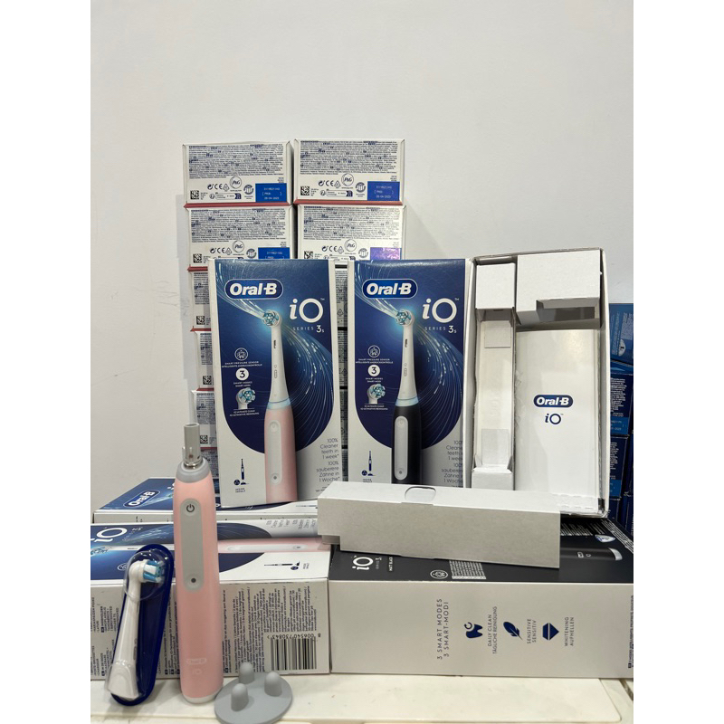 Mẫu mới pro 3 3000, bàn chải điện oral b pro 3 3000 sensi, balck edition