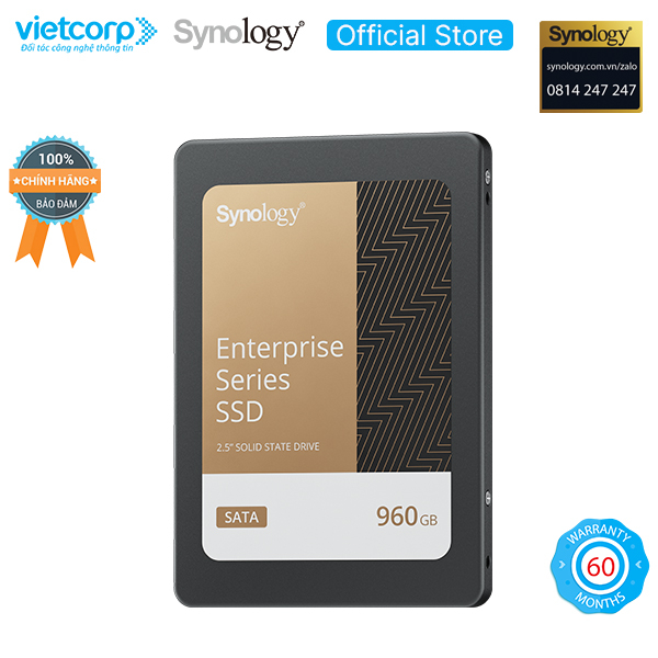Ổ cứng SSD chuyên dụng cho NAS Synology SAT5210-960G - Hàng Chính Hãng
