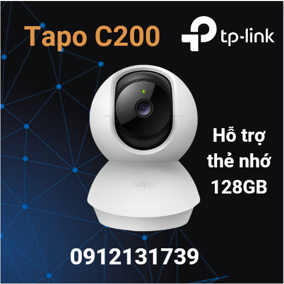 Camera Wifi TP-Link Tapo C200 / C210 Full HD 1080P 360 độ Giám Sát An Ninh