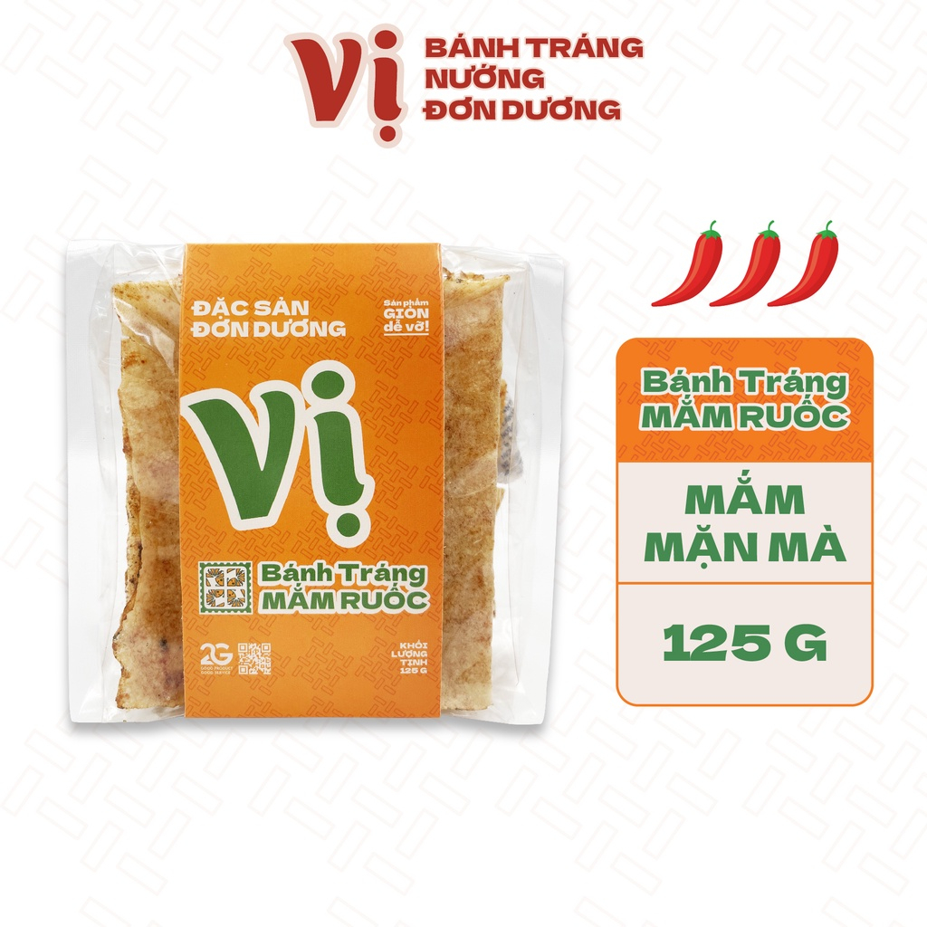 [Combo Tiết Kiệm] 4 Bánh Tráng Mắm Ruốc Vị - Đặc Sản Đơn Dương