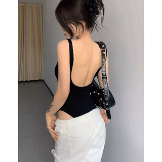 Áo bodysuit sát nách có Mút Ngực
