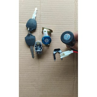 Bộ khóa xe điện Xmen ( Bộ 3 khóa điện - cốp - bình )