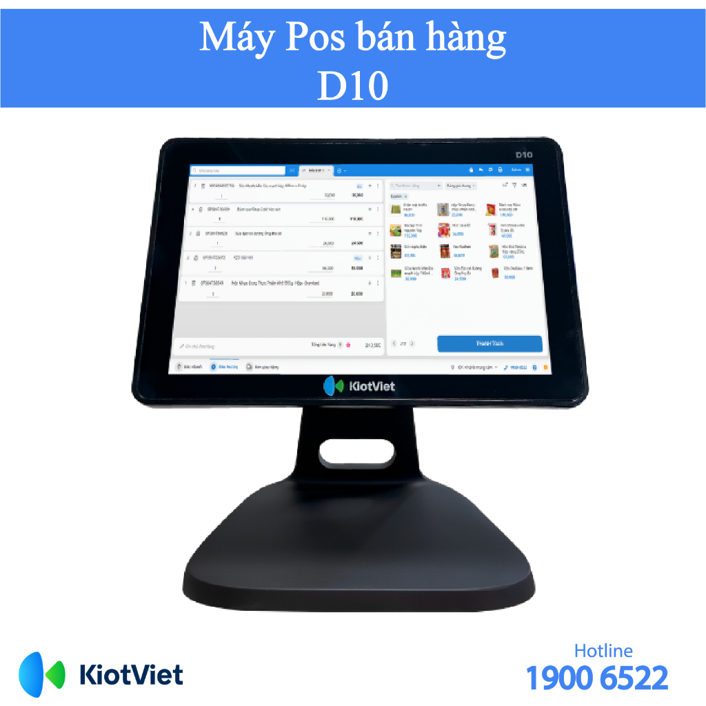 Máy POS bán hàng model D10