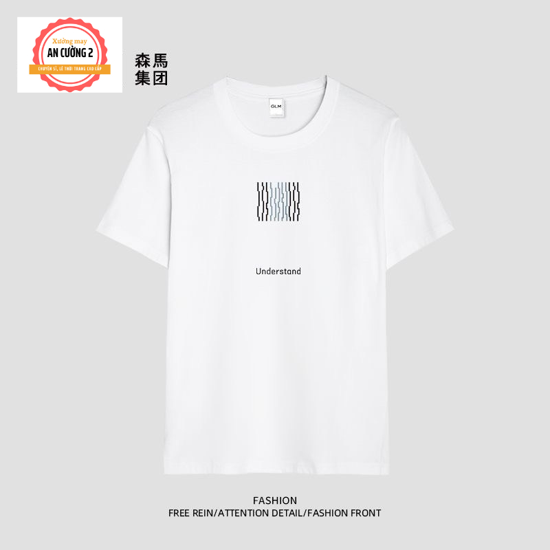 Áo thun nam, áo phông nam tay ngắn cổ tròn chất cotton, dày dặn thoáng mát  ATC10 - Xưởng may An Cường 2