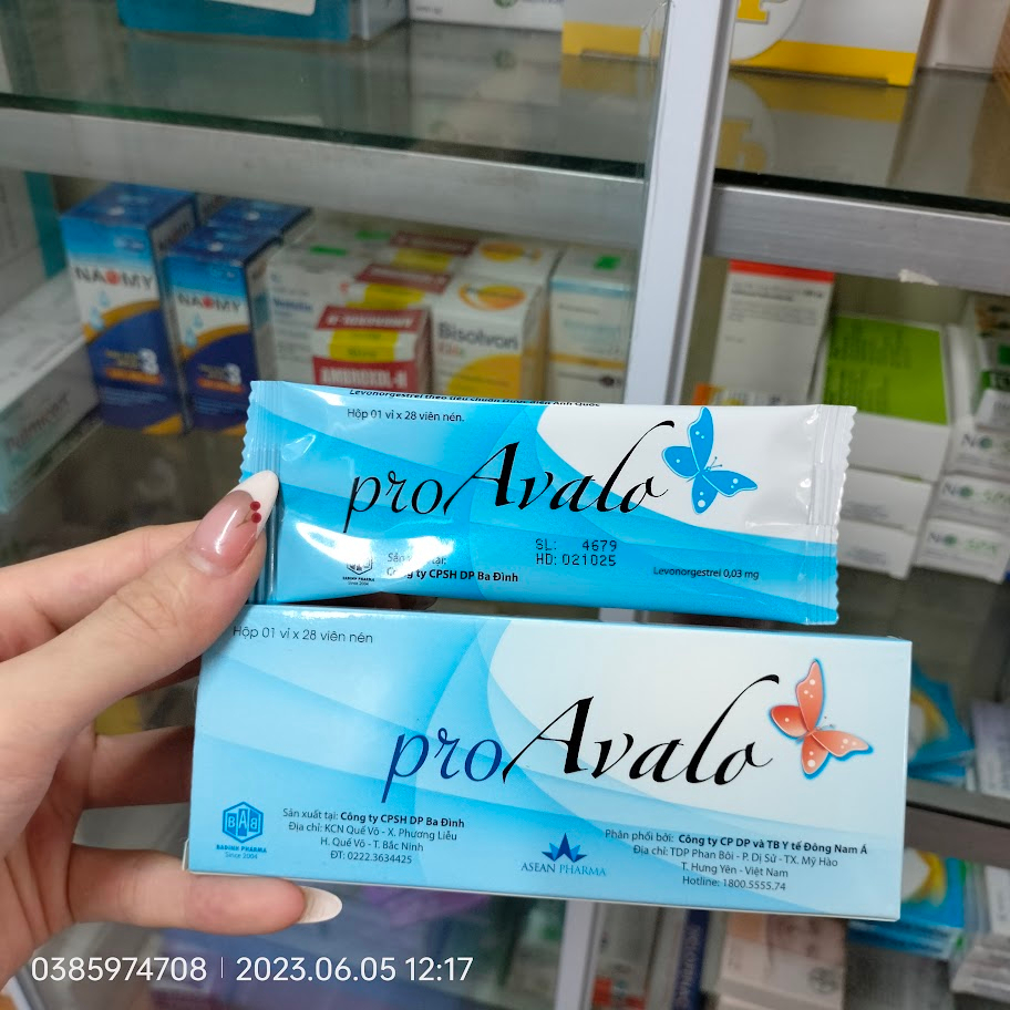 Viên uống ổn định nội tiết tố hằng ngày pro Avalo